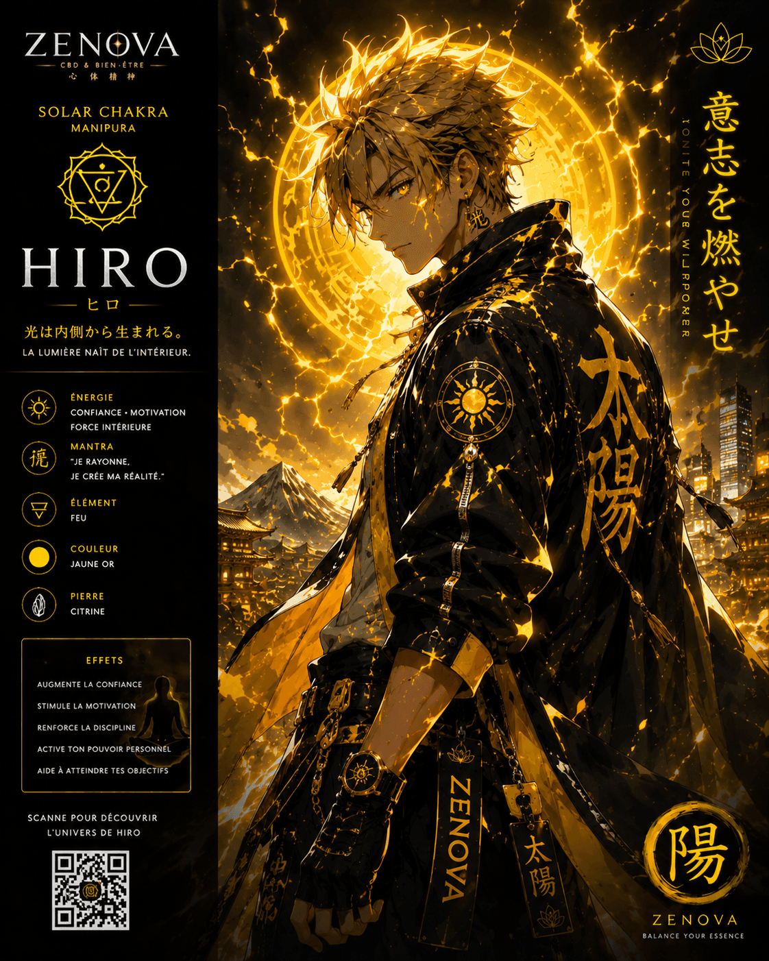 Portrait de HIRO, Le Gardien du Soleil