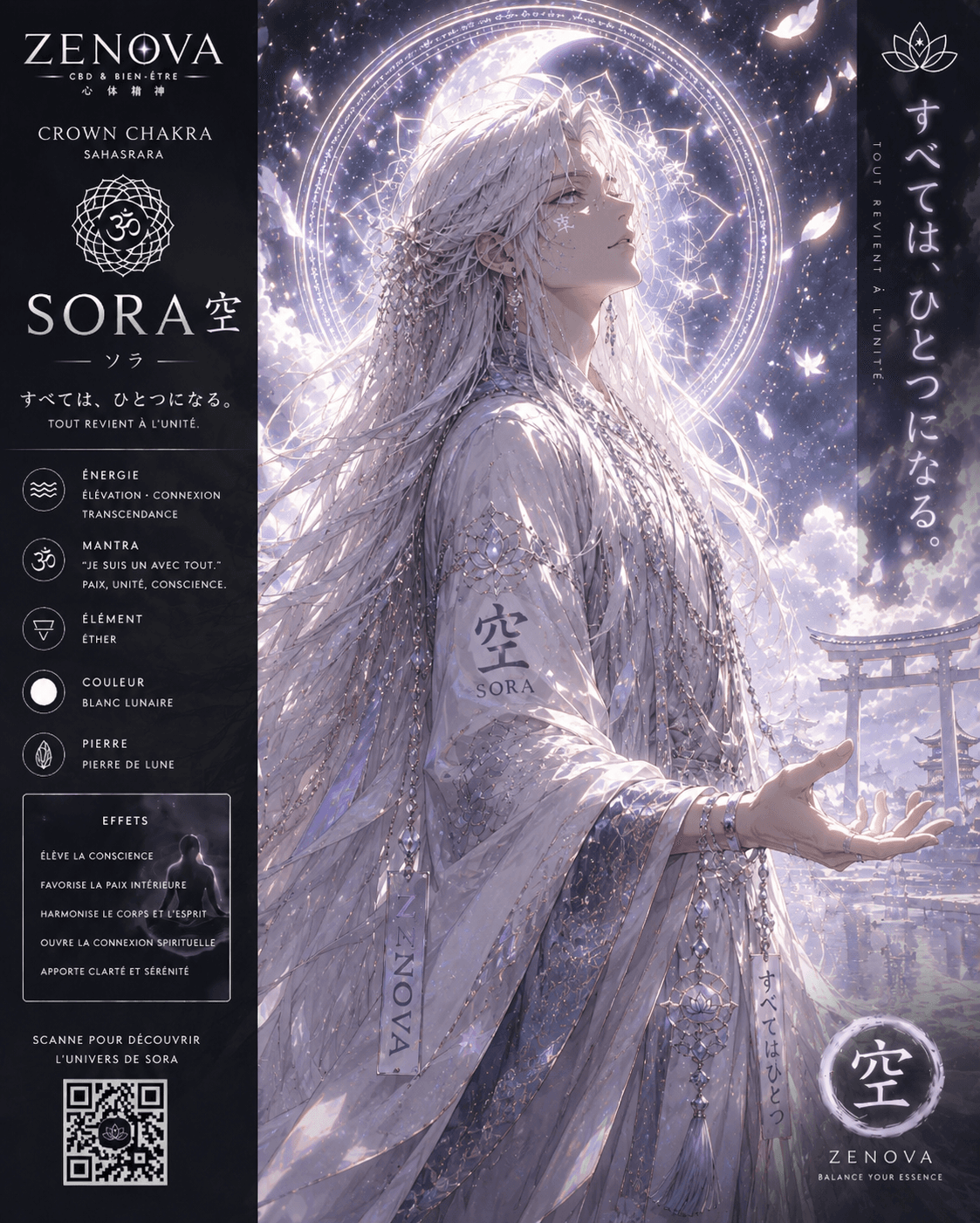 Portrait de SORA, La Gardienne du Ciel