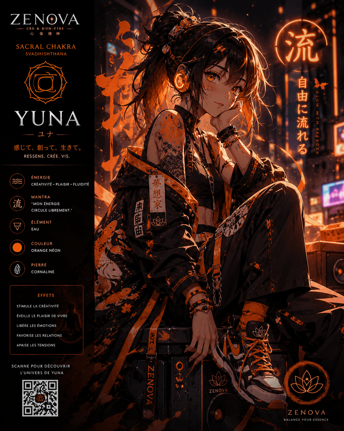 Portrait de YUNA, La Gardienne du Cœur